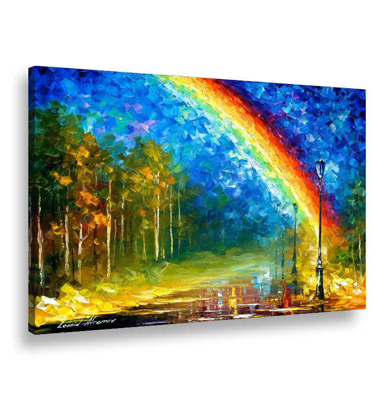 Tela canvas Lenoid Afremov "Raimbow"