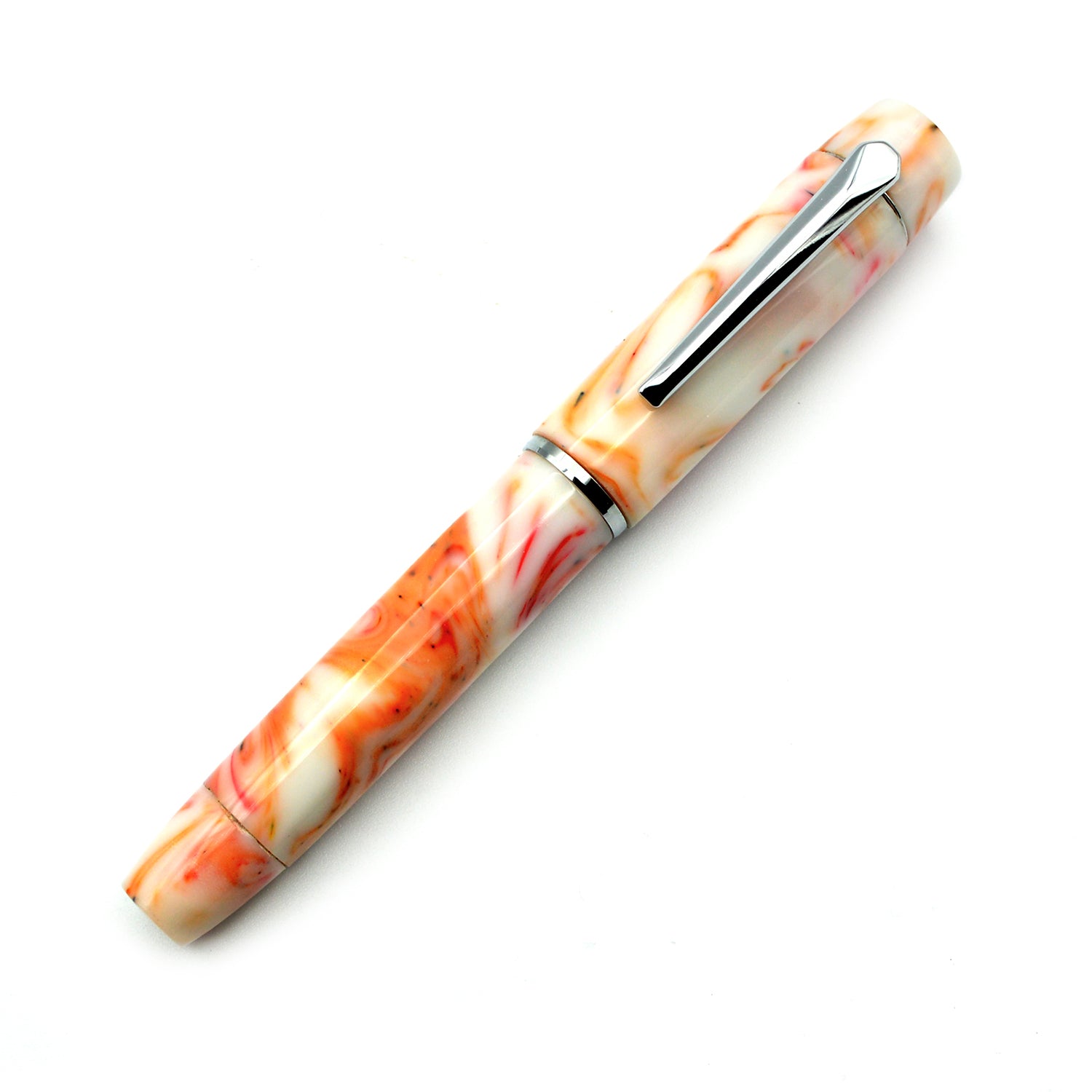 Clivia - Penna stilografica in resina colorata