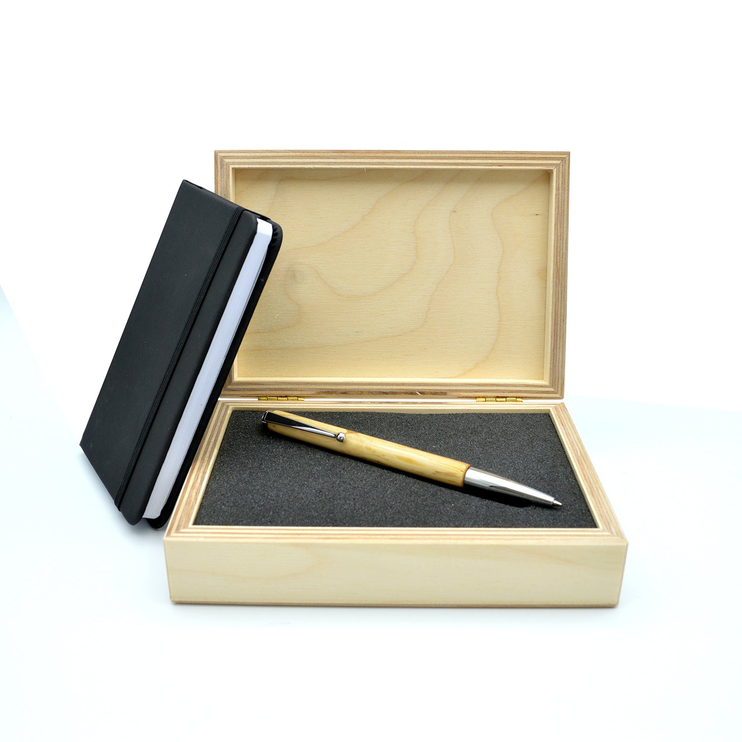 Cecilia - Penna a sfera in legno di lillà