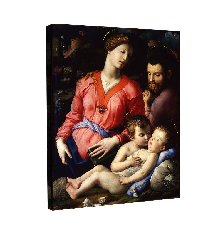 Agnolo Bronzini - Sacra Famiglia Panciatichi - Tela canvas Artyexpress