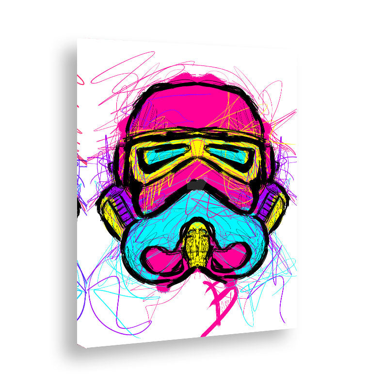 Pop art Star Wars Stormtrooper - Tela canvas Artyexpress