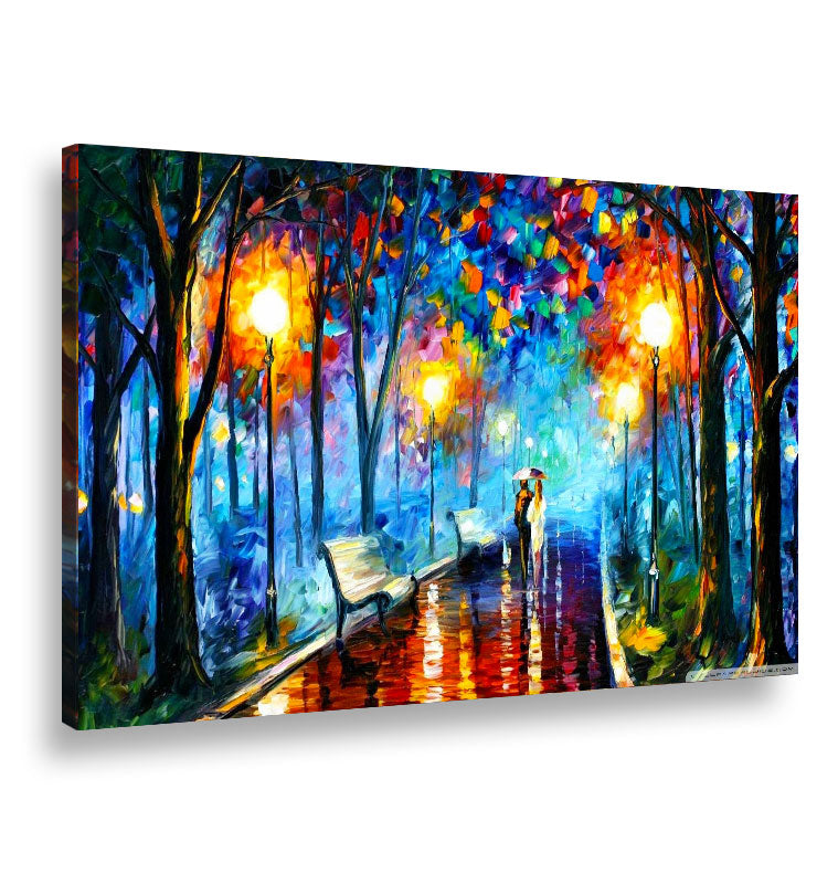 Tela canvas Lenoid Afremov "Umore nebbioso"