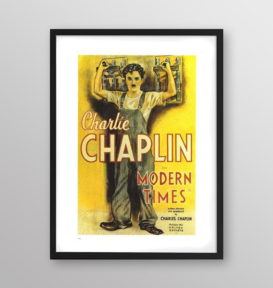 Film - Tempi moderni - Poster incorniciato Artyexpress