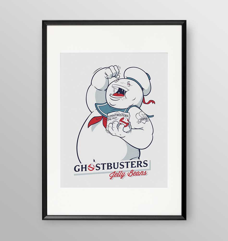Ghostbusters Legacy - Poster incorniciato Artyexpress