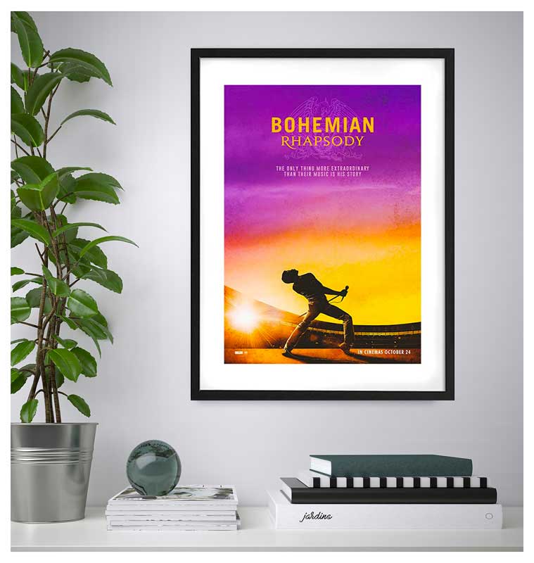 Film - Bohemian Rhapsody - Poster incorniciato Artyexpress