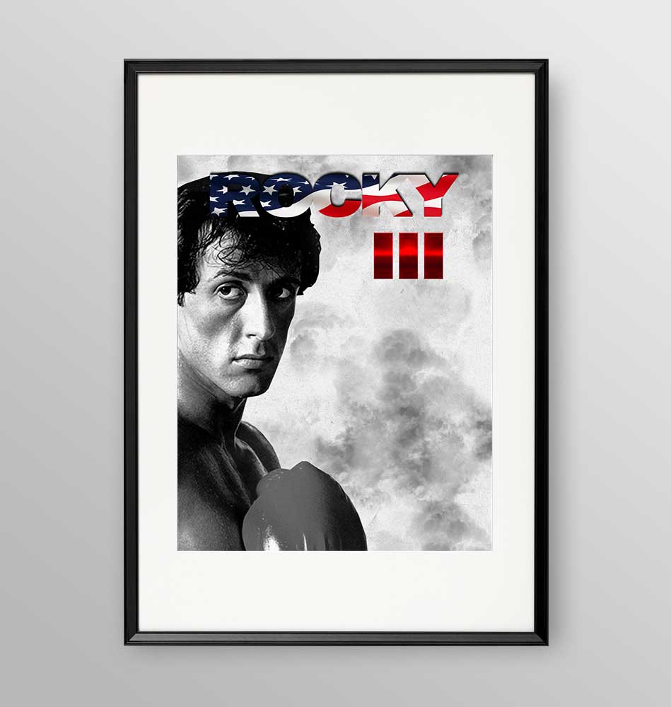 Rocky III - Poster incorniciato Artyexpress