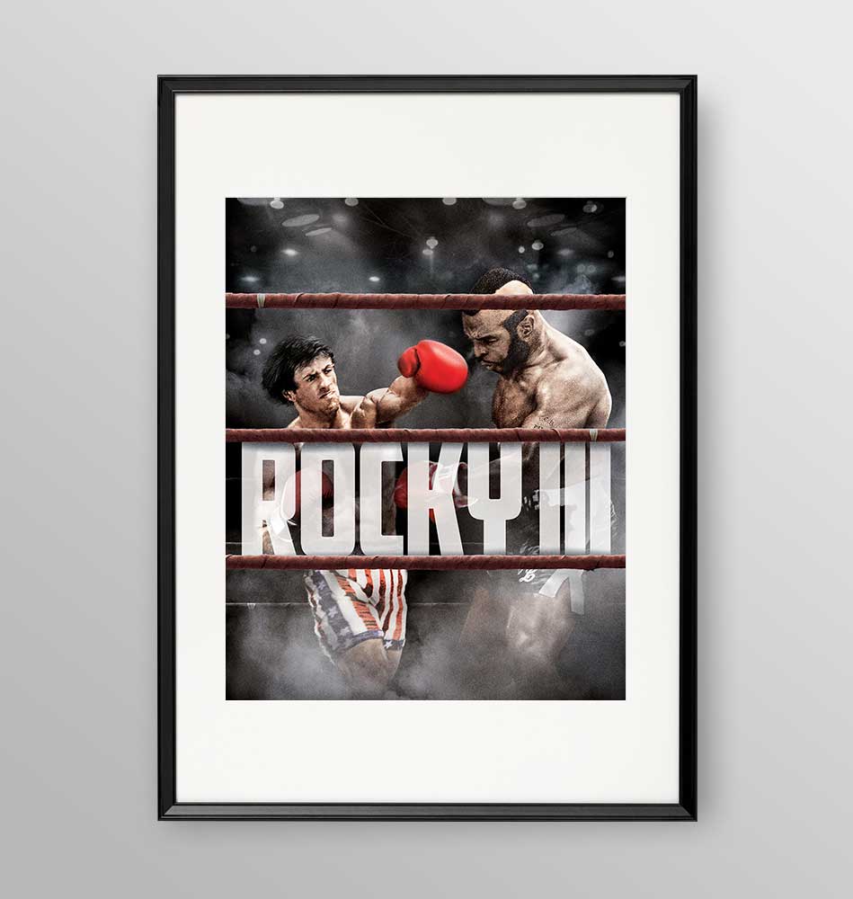 Rocky III - Poster incorniciato Artyexpress