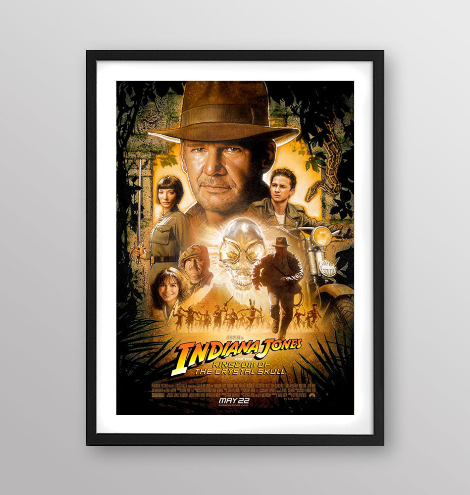 Film - Indiana Jones e il regno del teschio di cristallo - Poster incorniciato Artyexpress