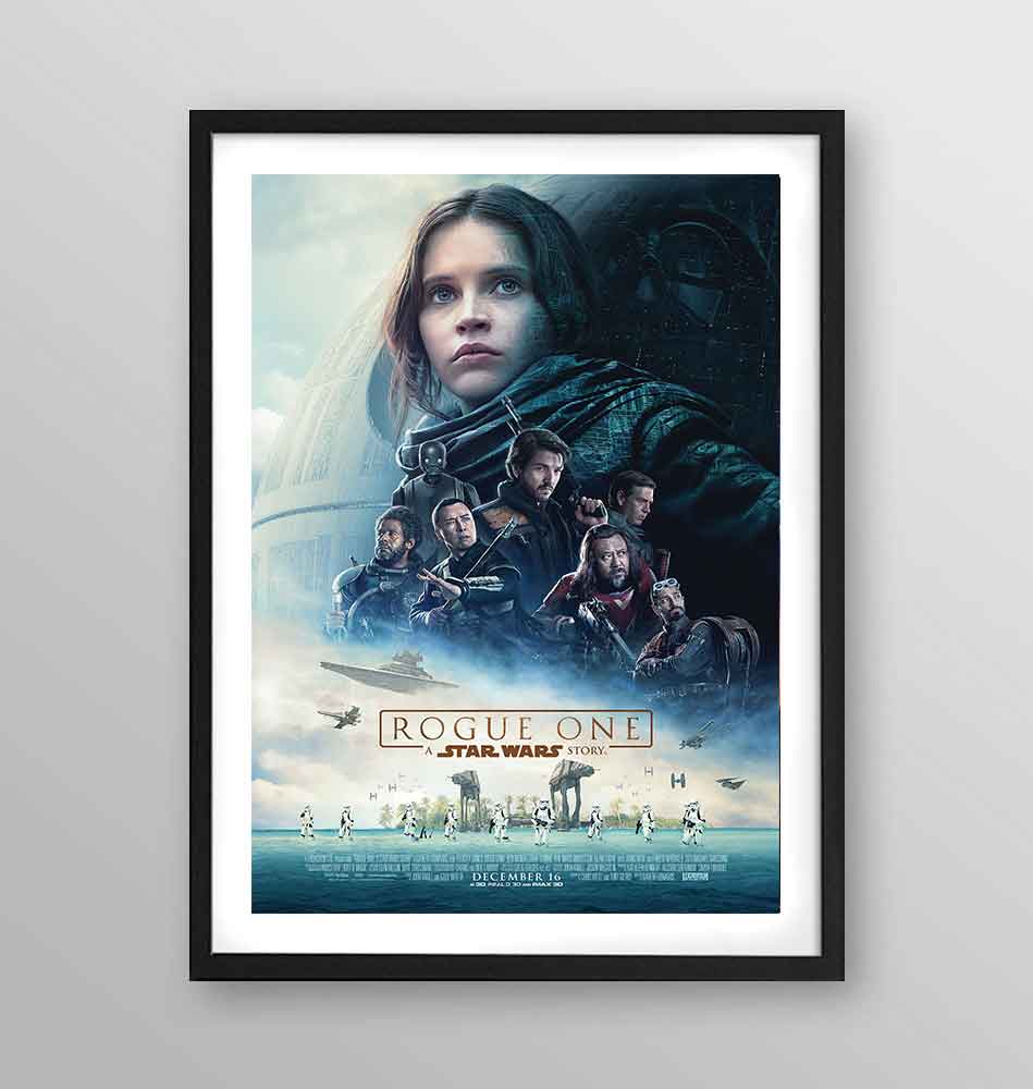 Film - Star Wars "Rogue One" - Poster incorniciato Artyexpress