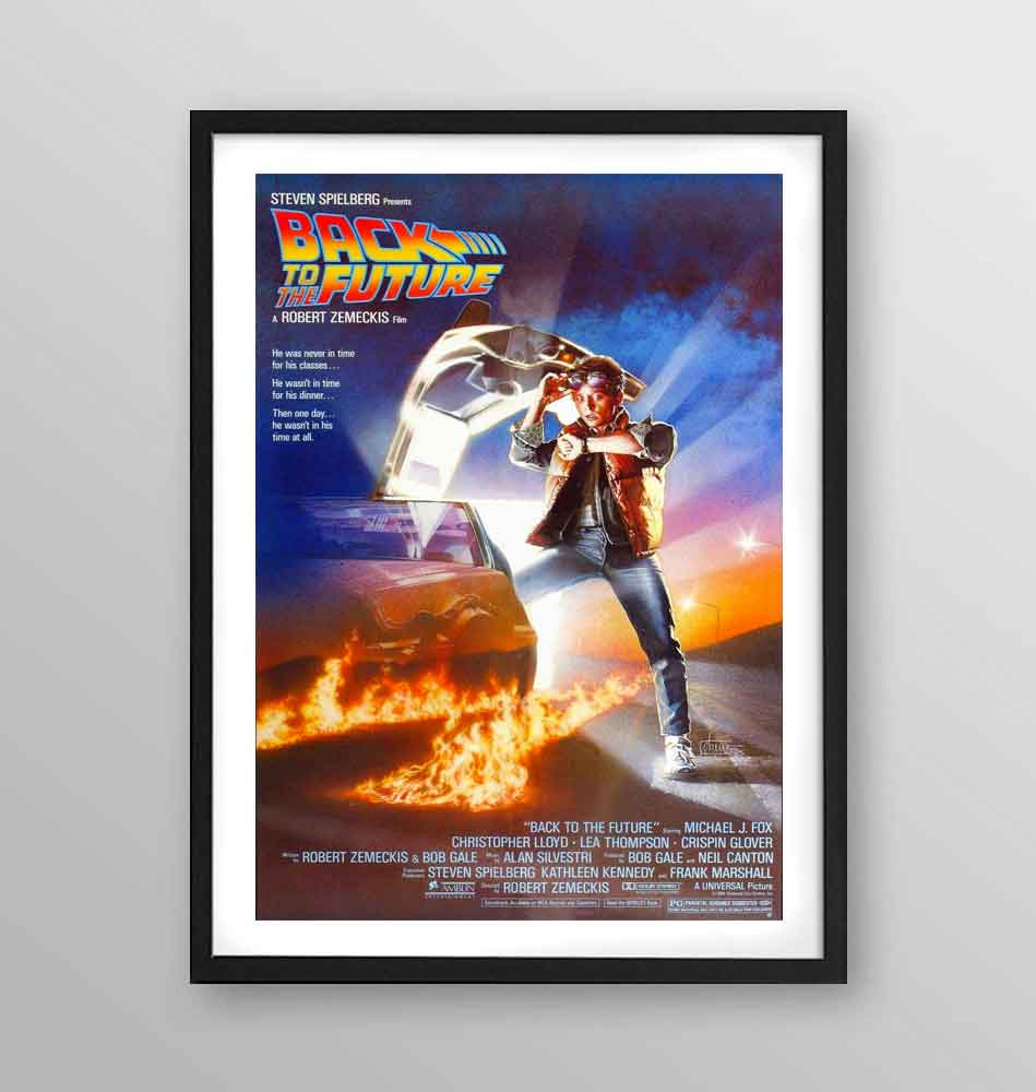 Film - Ritorno al futuro - Poster incorniciato Artyexpress