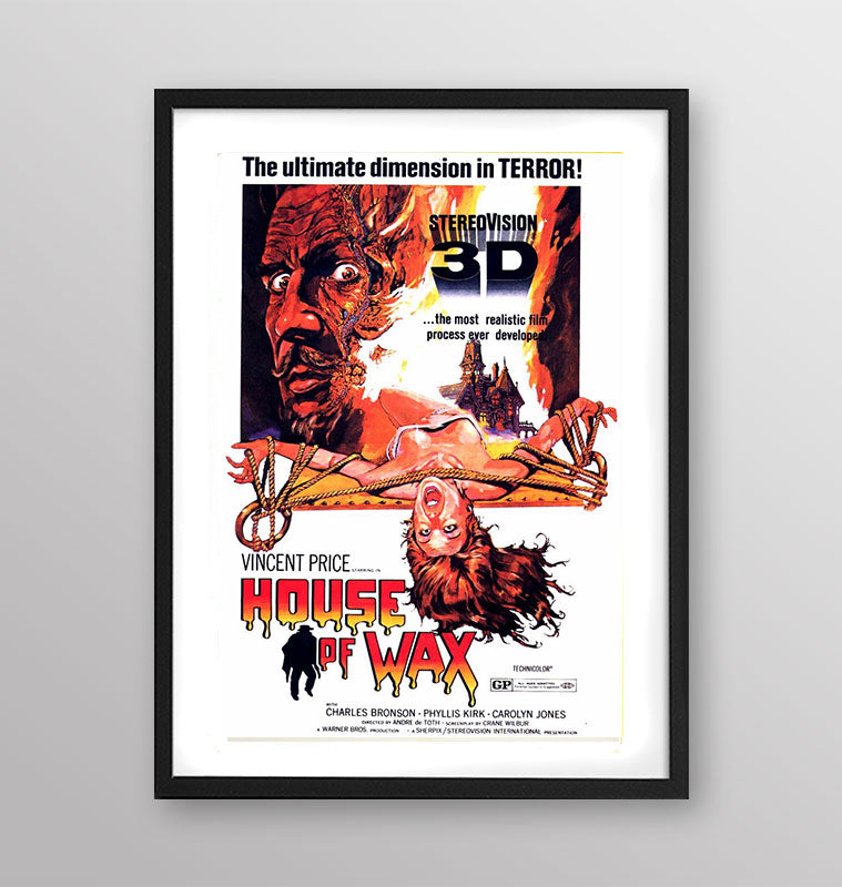 Film - House of wax - Poster incorniciato Artyexpress