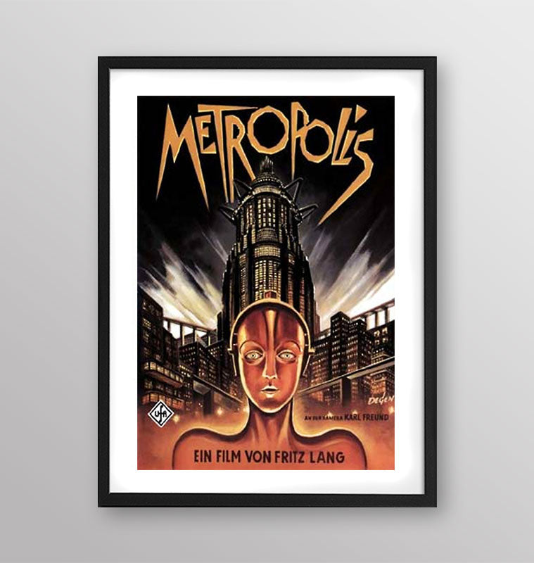 Film - Metropolis - Poster incorniciato Artyexpress