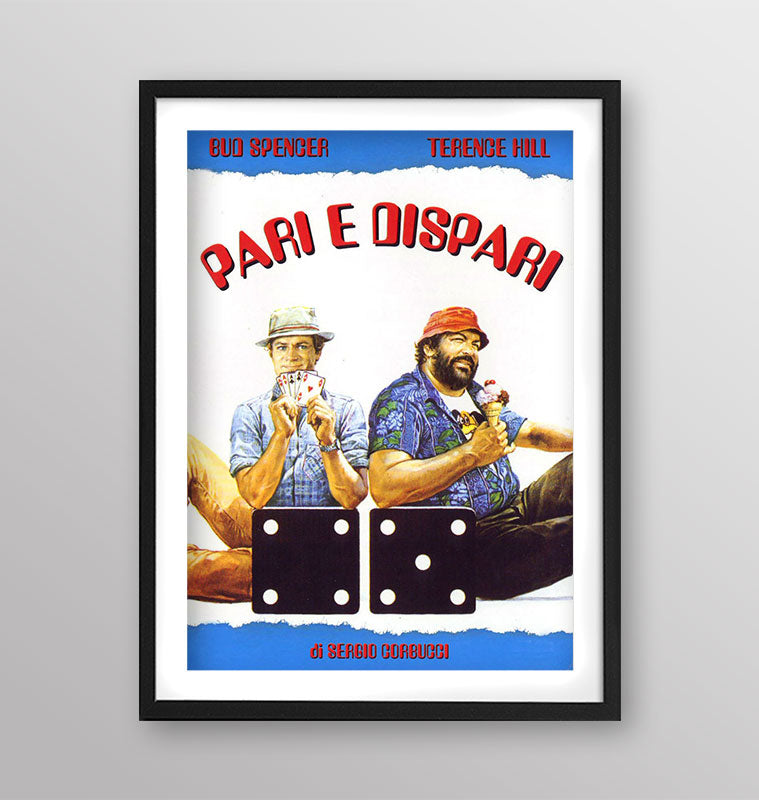 Film - Pari e Dispari - Poster incorniciato Artyexpress