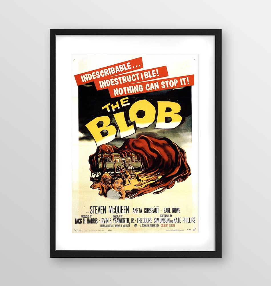 Film - The Blob - Poster incorniciato Artyexpress