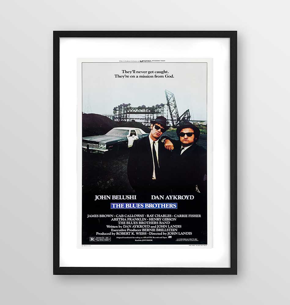 Film - The Blues Brothers - Poster incorniciato Artyexpress
