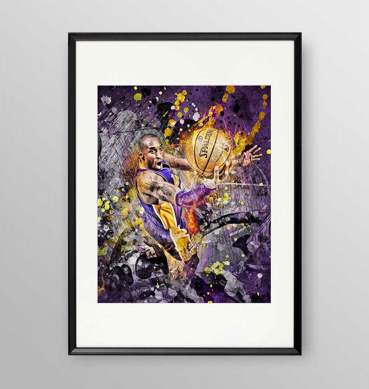 NBA Kobe Bryant - Poster incorniciato Artyexpress