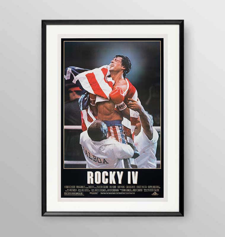 Film - Rocky IV - Poster incorniciato Artyexpress