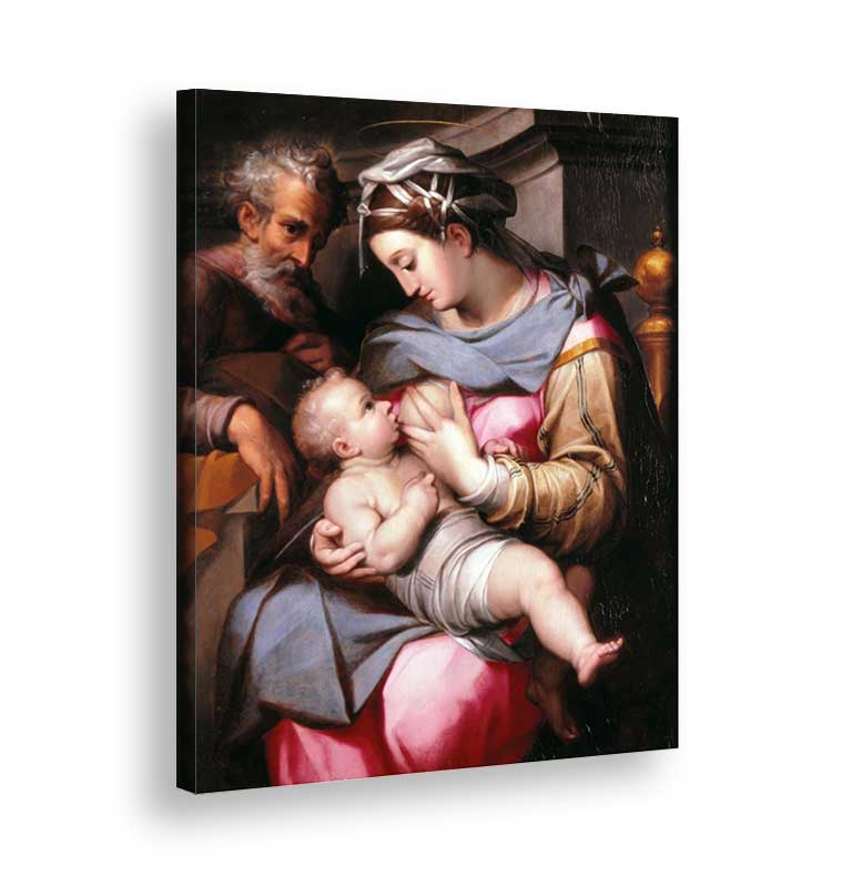 Sacra famiglia - Tela canvas Artyexpress