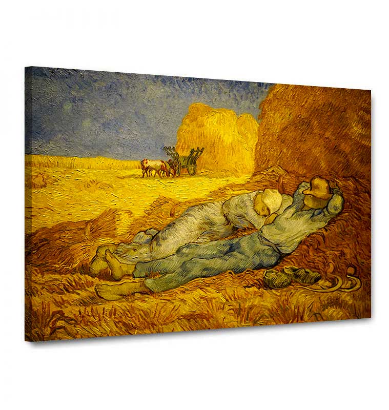 Tela canvas Van Gogh "La Siesta"