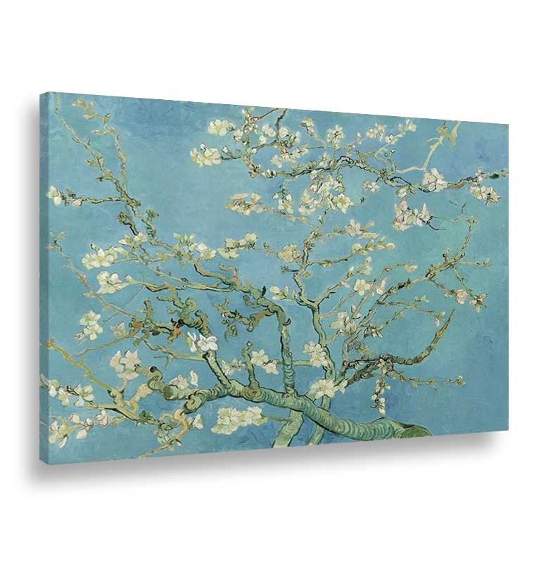 Tela canvas Van Gogh "Ramo di mandorlo fiorito"