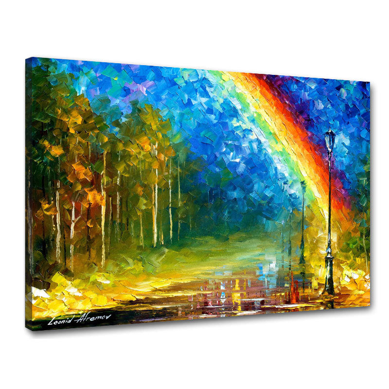 Tela canvas Lenoid Afremov "Rainbow"