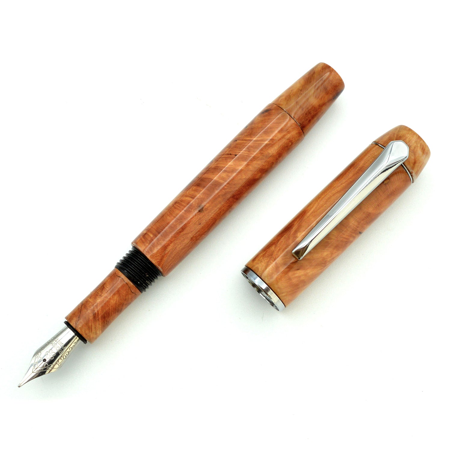 Clivia - Penna stilografica in radica di erica