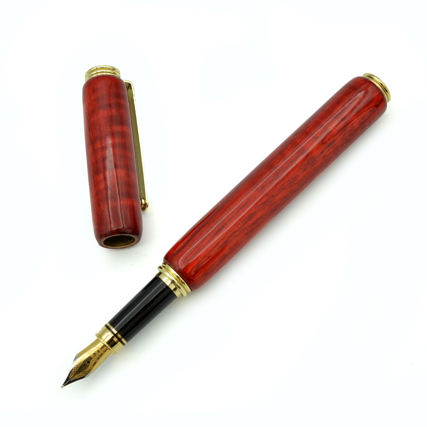 Brizo - Penna stilografica in legno di rovere