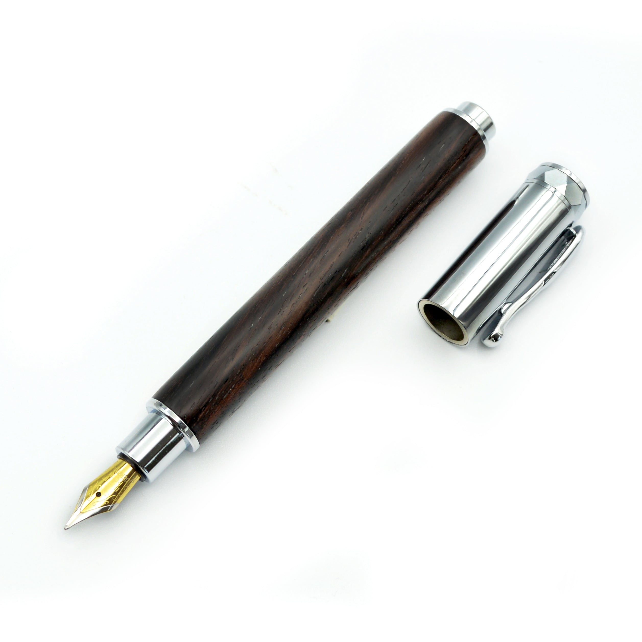 Asia - Penna stilografica in legno di palissandro