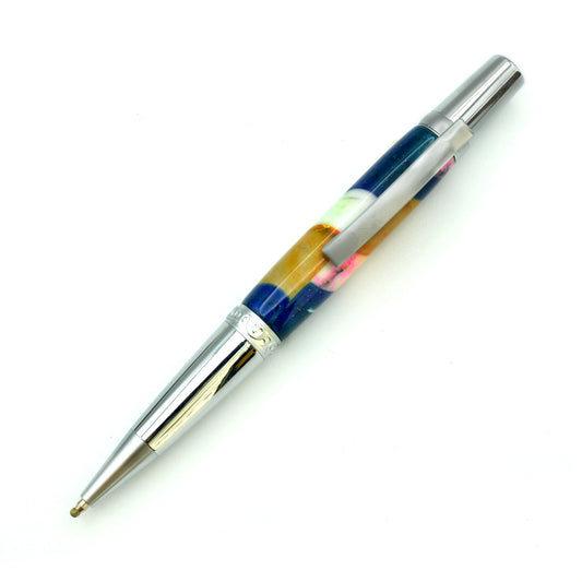 Galene - Penna a sfera in resina colorata