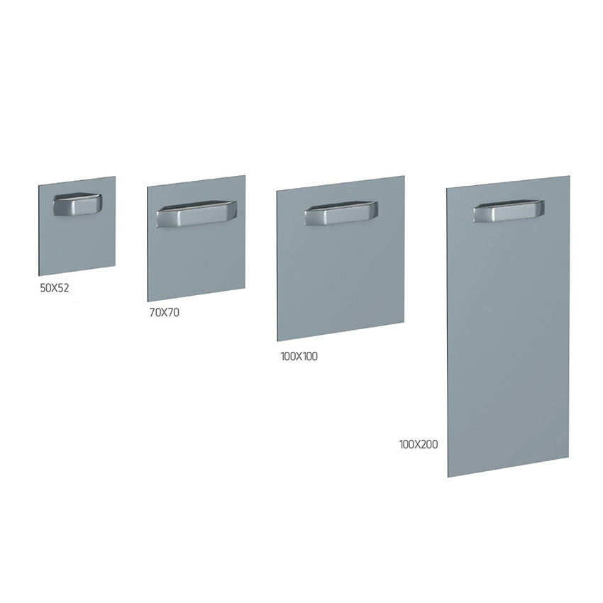 Appendini autoadesivi in acciaio