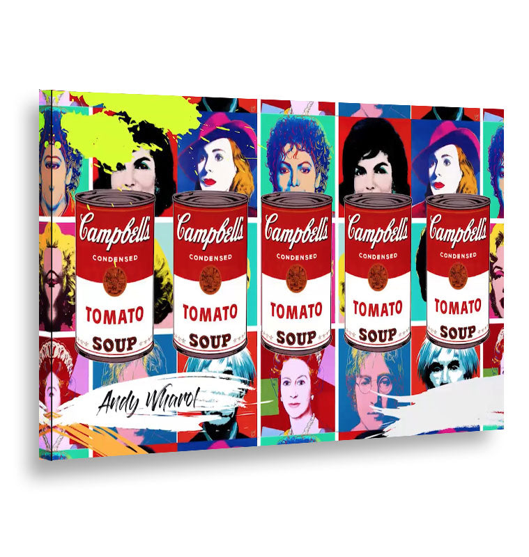 Pop art Wharol - Tela canvas Artyexpress