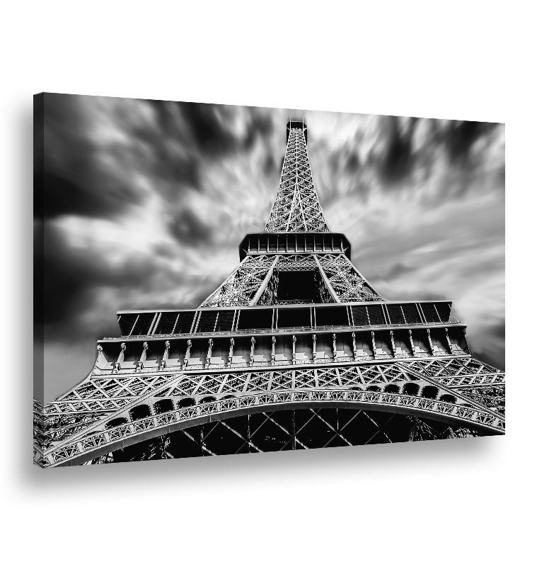 Tour Eiffel in bianco e nero