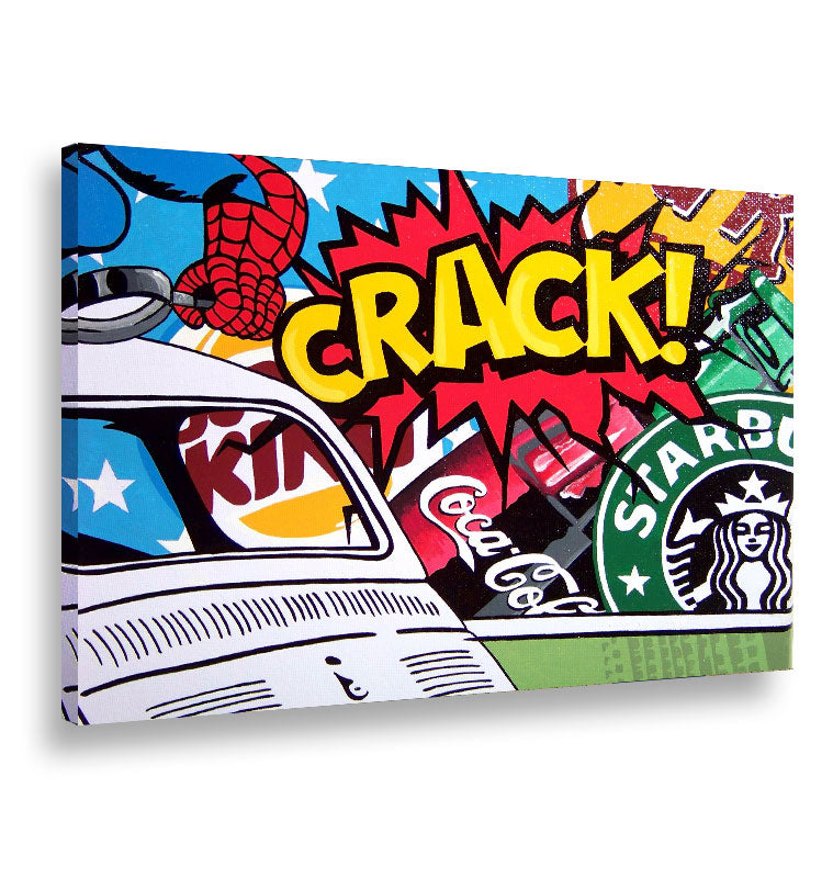 Spot Pop art marchi famosi - Tela canvas Artyexpress