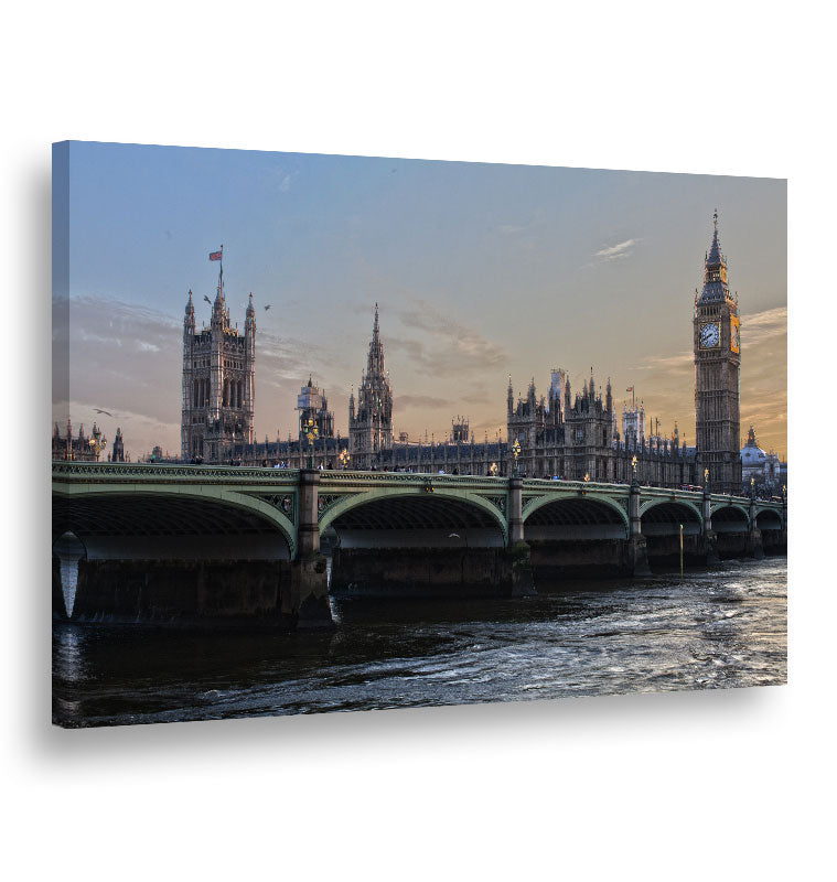 Big Ben dal ponte di Westminster - Londra