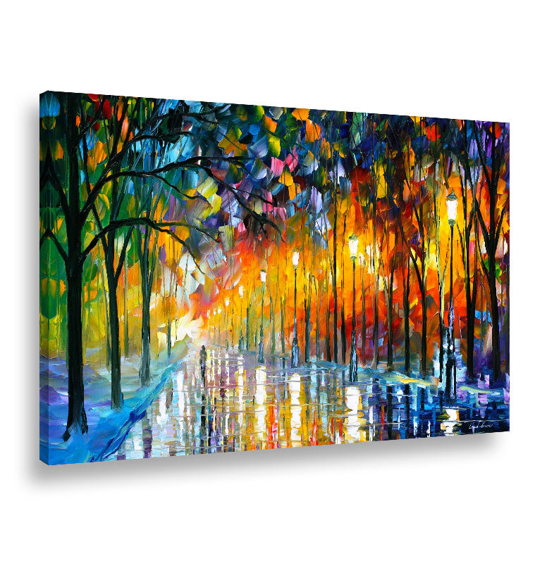 Tela canvas Lenoid Afremov "Melodia della notte"