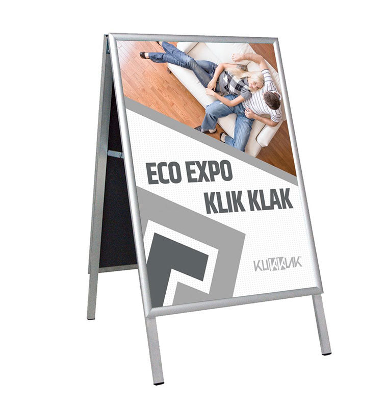 Cavalletto Eco Expo Klik Klak bifacciale- Artyexpress