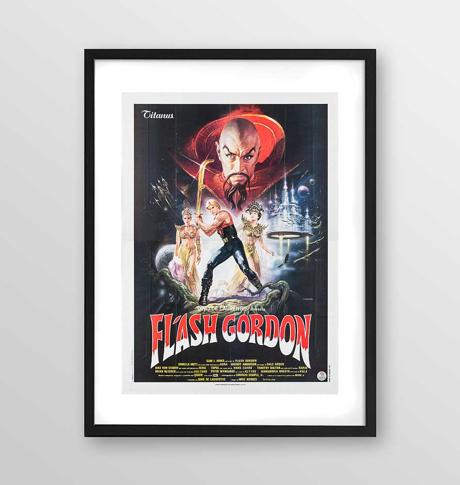 Film - Flash Gordon - Poster incorniciato Artyexpress