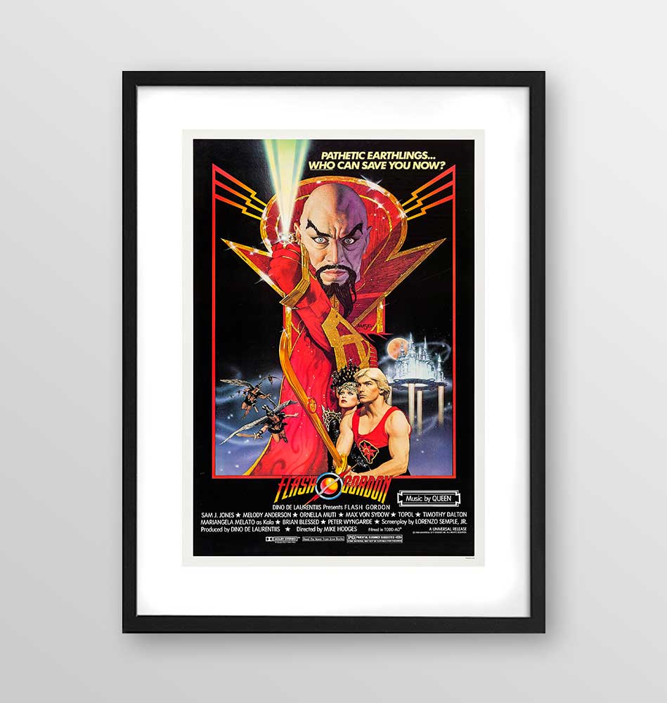 Film - Flash Gordon - Poster incorniciato Artyexpress