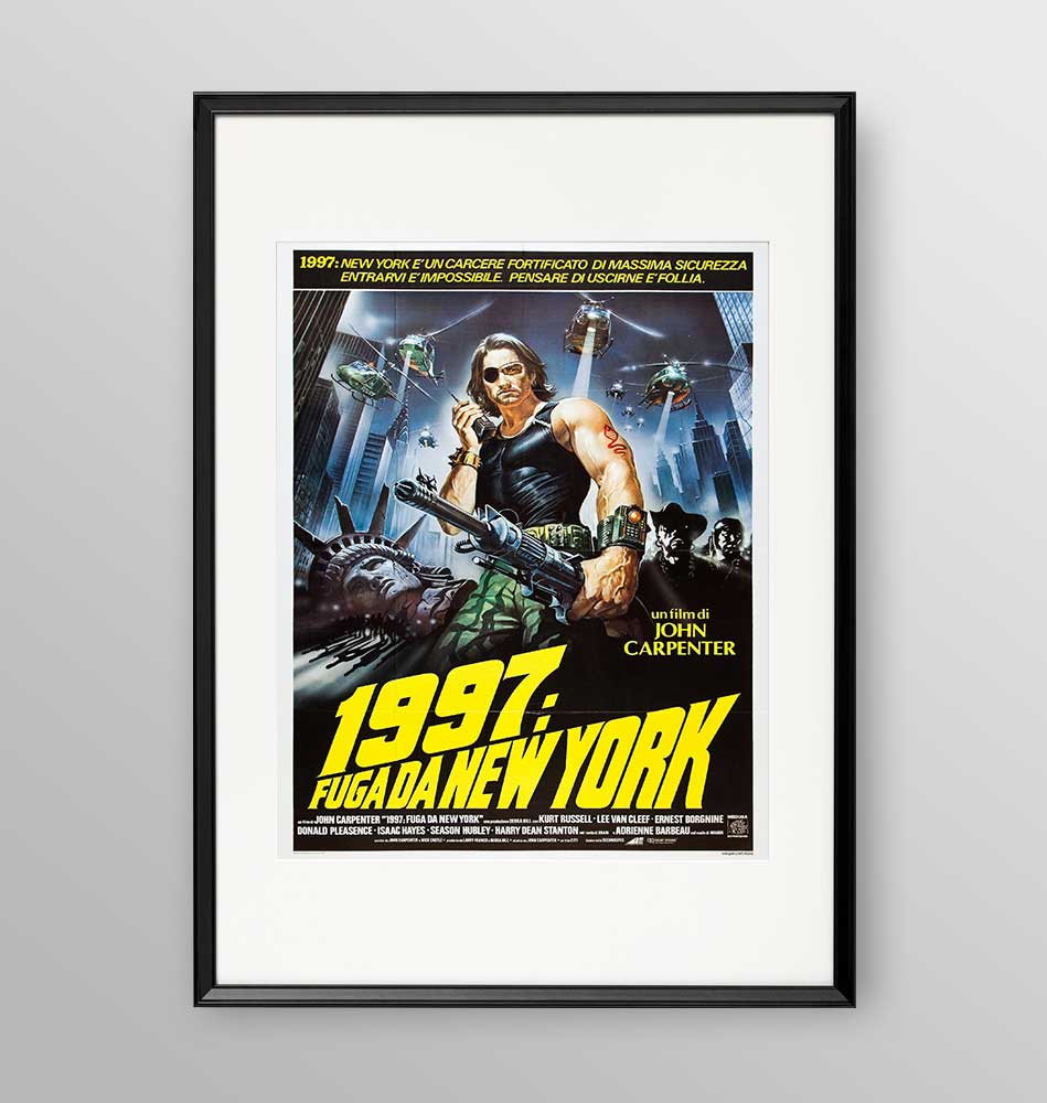 Film - 1997 Fuga da New York - Poster incorniciato Artyexpress