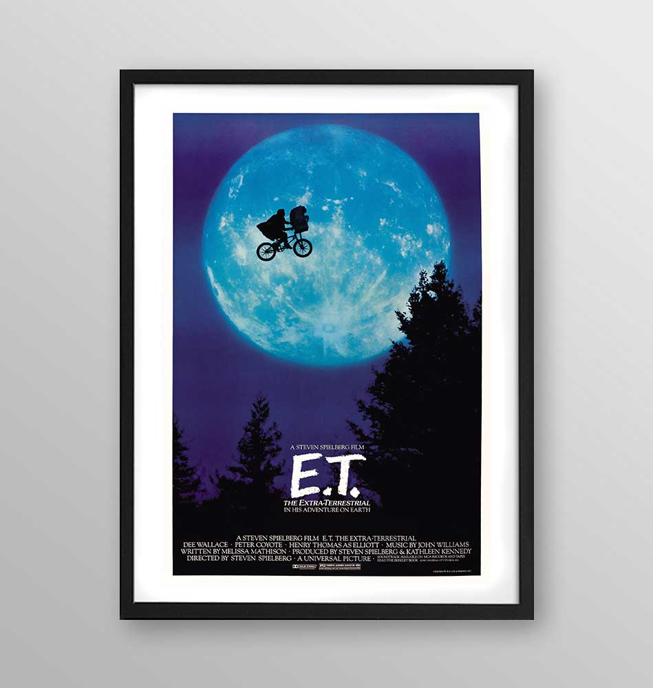 E.T. l'extra-terrestre - Poster film incorniciato