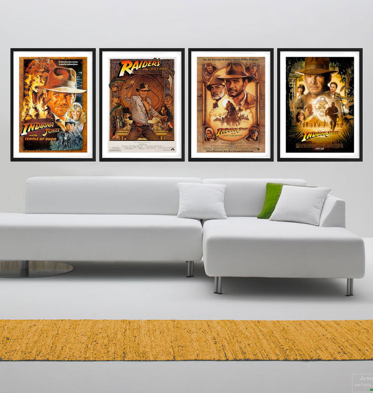 Film - Indiana Jones e i predatori dell'arca perduta - Poster incorniciato Artyexpress