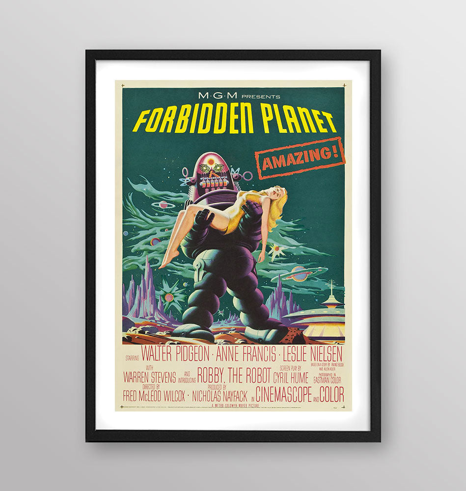 Film - Forbidden Planet - Poster incorniciato Artyexpress