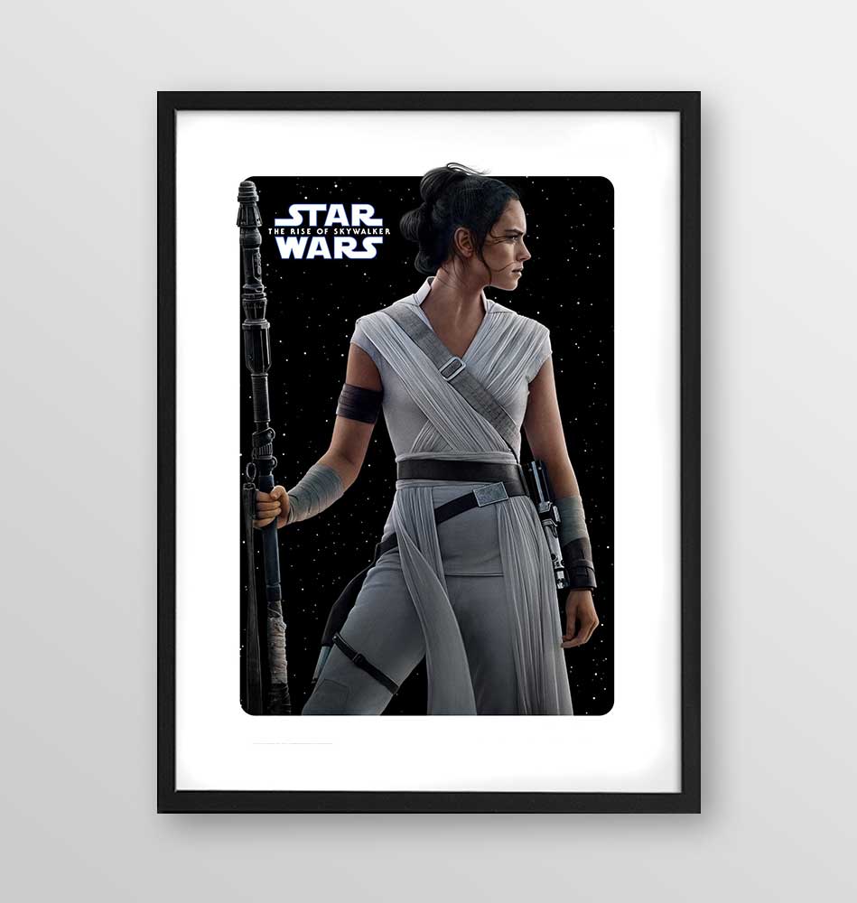 Film - Star Wars Rey - Poster incorniciato Artyexpress
