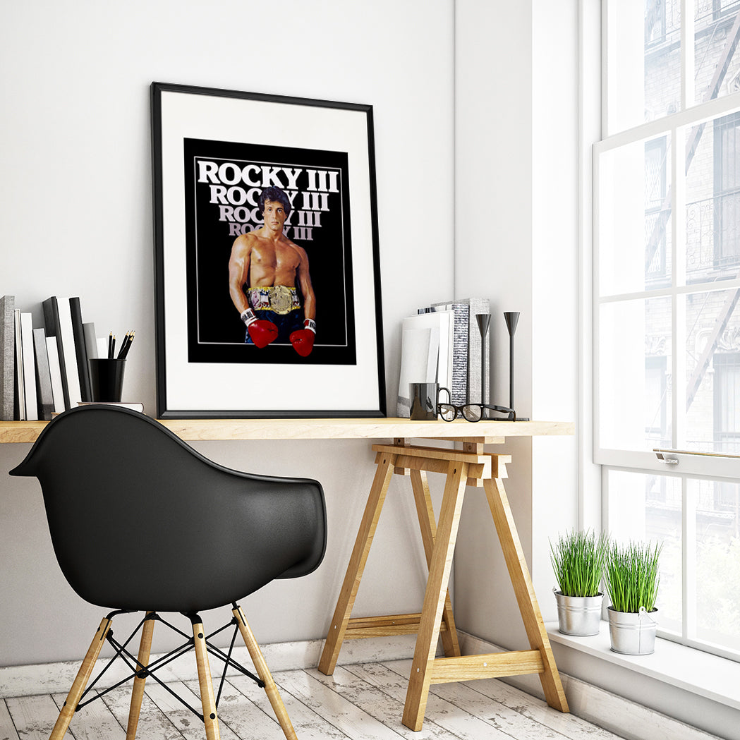 Rocky III - Poster incorniciato Artyexpress