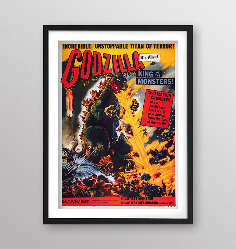 Film - Godzilla - Poster incorniciato Artyexpress