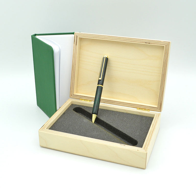 FOREST - Penna artigianale realizzata a mano in legno di rovere. Made in Italy. Pezzo Unico