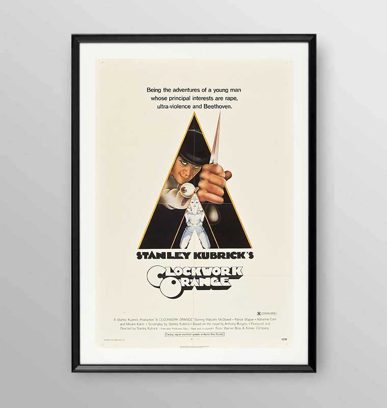 Film - Arancia Meccanica - Poster incorniciato Artyexpress