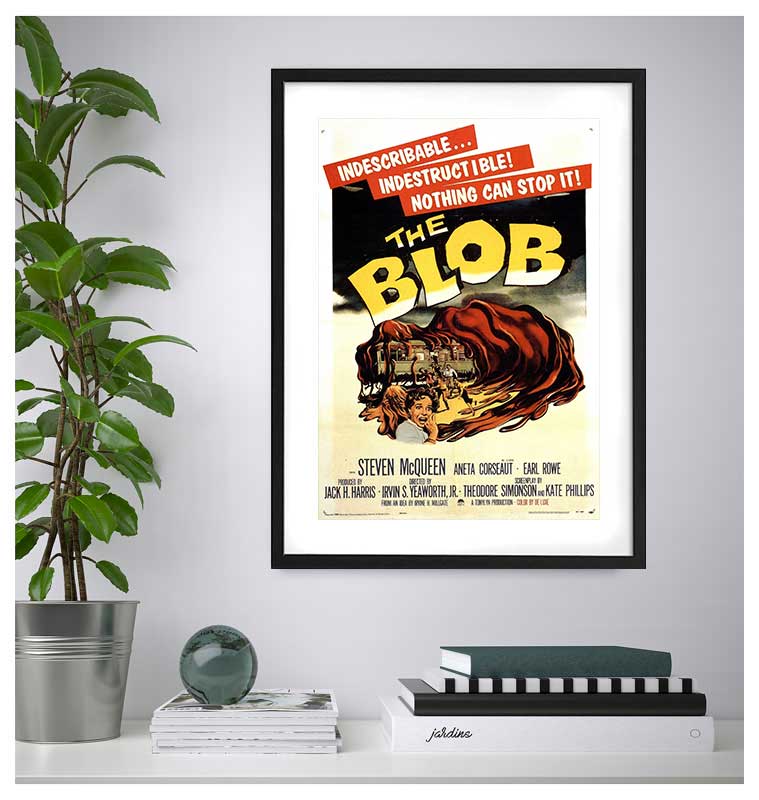 Film - The Blob - Poster incorniciato Artyexpress
