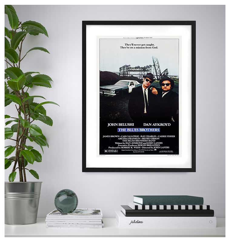 Film - The Blues Brothers - Poster incorniciato Artyexpress