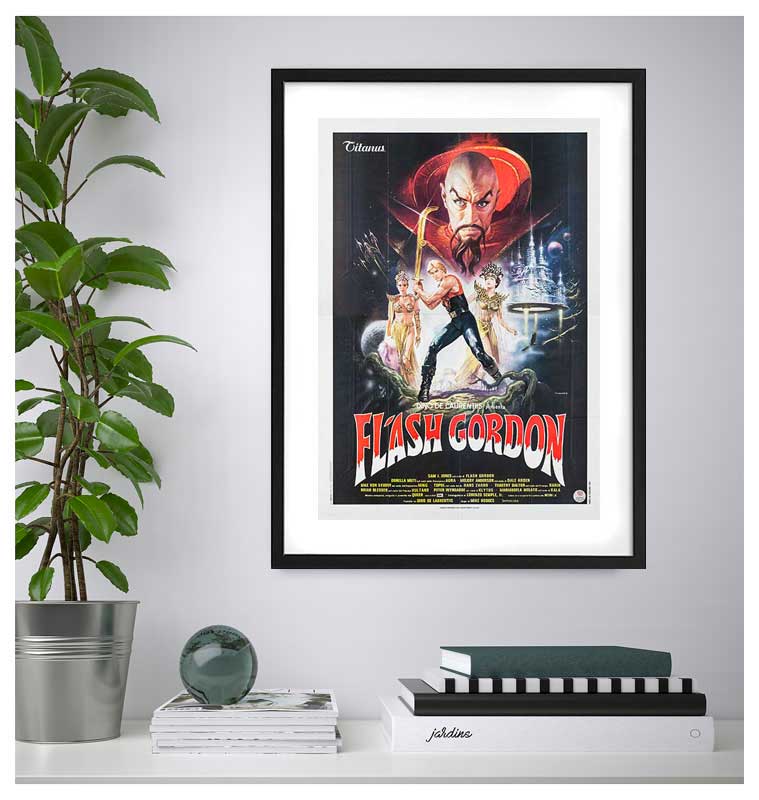 Film - Flash Gordon - Poster incorniciato Artyexpress